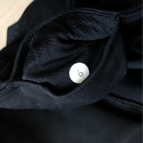 Lululemon Inspire Crop II Mesh Detailed Leggings in Black Size 6 - Picture 6 of 9